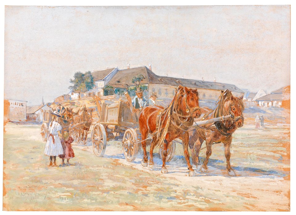 Alphons Leopold Mielich Rosenhügel 1900