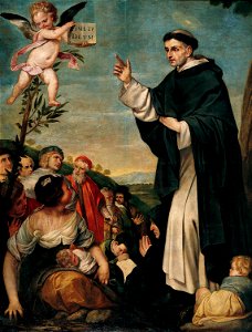 Alonso Cano - St. Vincent Ferrer Preaching - Google Art Project. Free illustration for personal and commercial use.
