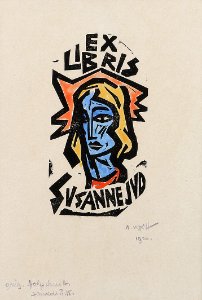 Aloys Wach Ex libris Susanne Jud