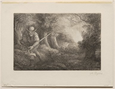 Alphonse Legros (French, 1837-1911) - The Gardener - 1920.571 - Cleveland Museum of Art