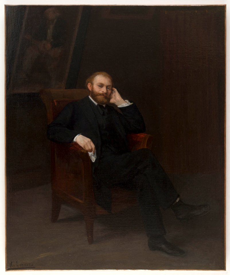 Alphonse Legros - Portrait d'Edouard Manet - PPP520 - Musée des Beaux-Arts de la ville de Paris