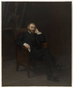 Alphonse Legros - Portrait d'Edouard Manet - PPP520 - Musée des Beaux-Arts de la ville de Paris