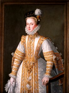 Alonso Sánchez Coello - Anne of Austria, Queen of Spain - Google Art Project