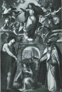 Alonzo Rodriguez La Madonna della Vittoria dalla chiesa San Filippo Neri Messina Museo Regionale