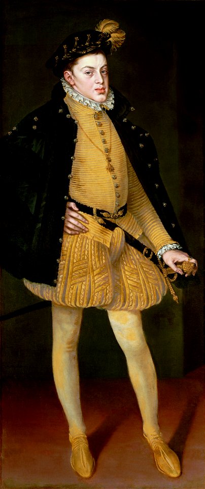 Alonso Sánchez Coello, , Kunsthistorisches Museum Wien, Gemäldegalerie - Infant Don Carlos (1545-1568) - GG 3235 - Kunsthistorisches Museum