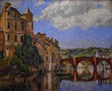 Alphonse Roubichou - Vue d'Espalion 02