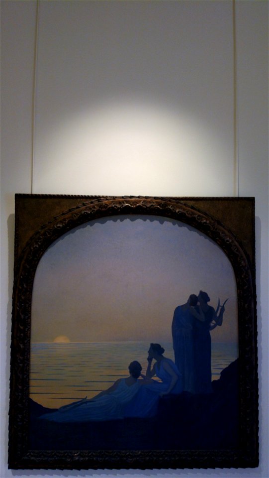 Alphonse Osbert Soir antique 1908