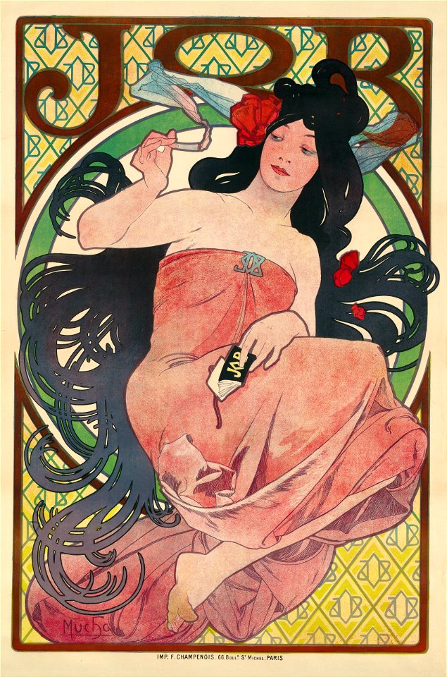 Alphonse Mucha - Job - Google Art Project