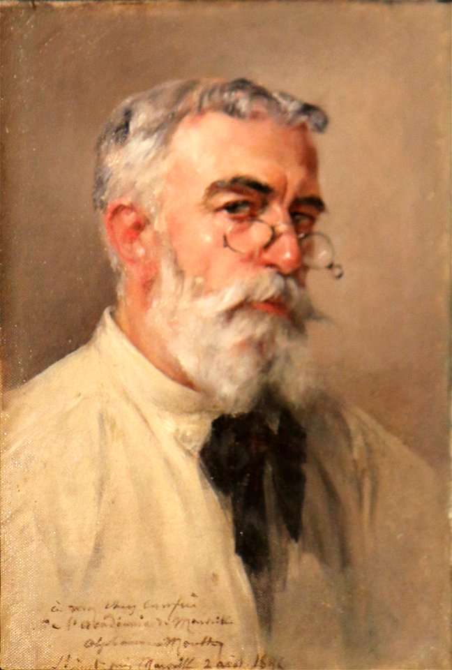 Alphonse Moutte-Autoportrait