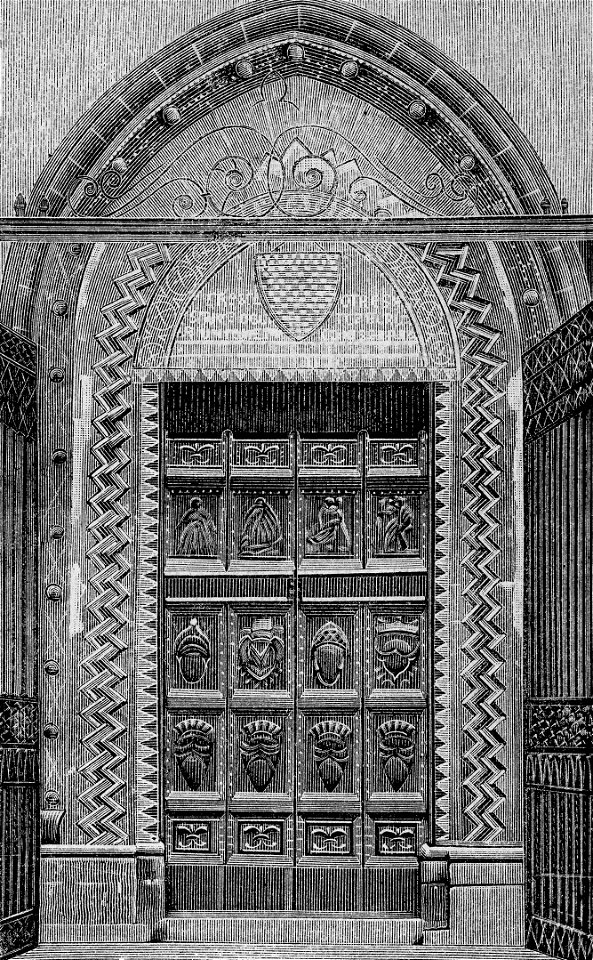 Altamura – Chiesa palatina (porta laterale)