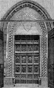 Altamura – Chiesa palatina (porta laterale)