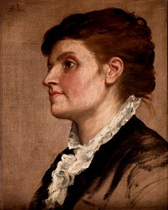 Alphonse Legros - Portrait de femme - PPP626 - Musée des Beaux-Arts de la ville de Paris