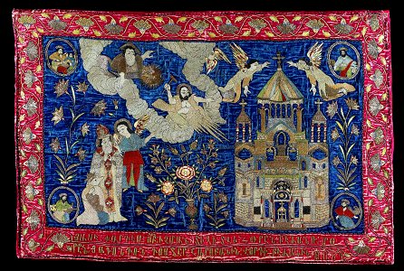 Altar Frontal from New Julfa, 1741