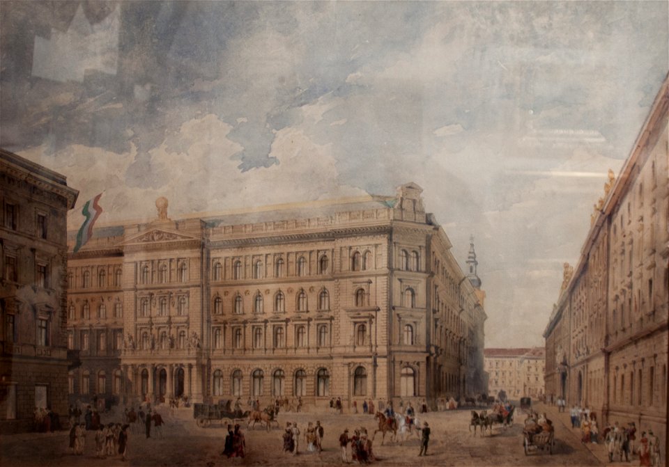 Alt, Rudolf - The Invalidus House in Pest