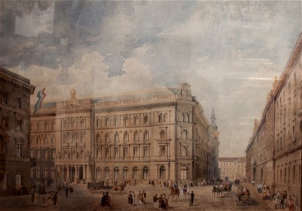 Alt, Rudolf - The Invalidus House in Pest