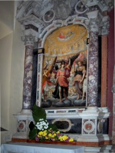 Altar, Church of Our Lady of Trsat, Rijeka017