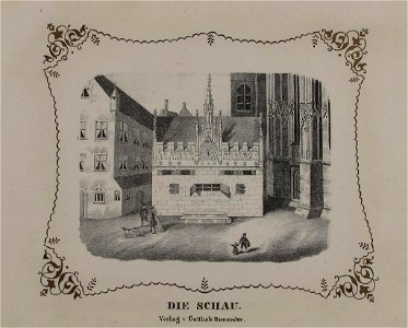 Alt-Nürnberg Die Schau Stich bei Gottlieb Bäumler 1846