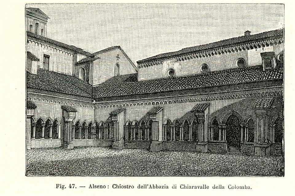 Alseno Chiostro dell’Abbazia di Chiaravalle della Colomba