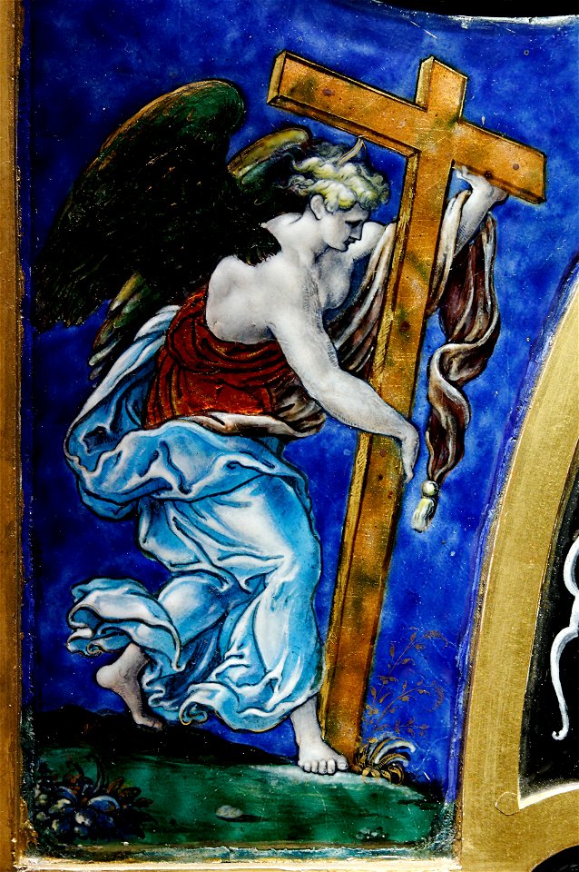 Altarpiece Resurrection Limosin Louvre MR208-2 n05