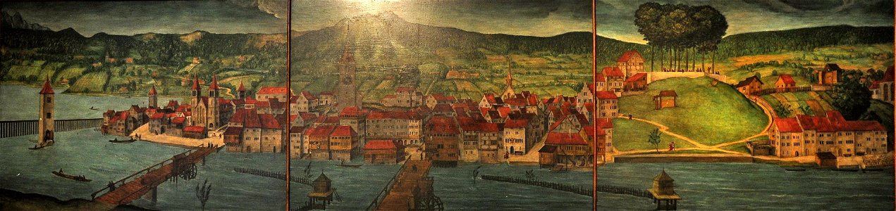 Altartafeln von Hans Leu d.Ä. (Haus zum Rech) - linkes Limmatufer 2011-08-17 15-25-48