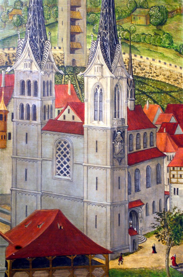 Altartafeln von Hans Leu d.Ä. (Haus zum Rech) - rechtes Limmatufer - Grossmünster 2013-04-08 15-04-58