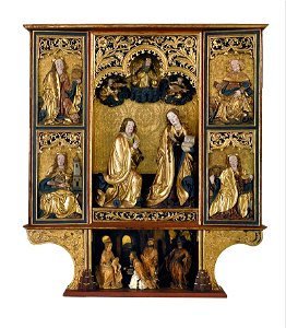 Altarpiece of the Annunciation from Kisszeben - Google Art Project