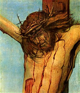 Albrecht Altdorfer - Kreuzigung Detail (Gemäldegalerie Alte Meister Kassel)