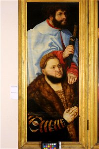 Altarpiece of the Virgin, or so-called Princes' Altarpiece (left wing) (DE AGGD 7a FR020 2010-04 Overall-002)