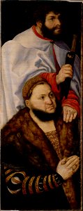 Altarpiece of the Virgin, or so-called Princes' Altarpiece (left wing) (DE AGGD 7a FR020 1993 Overall)
