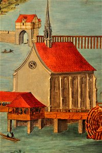 Altartafeln von Hans Leu d.Ä. (Haus zum Rech) - rechtes Limmatufer - Wasserkirche & Grendeltor-Schwirren 2011-08-17 15-28-20