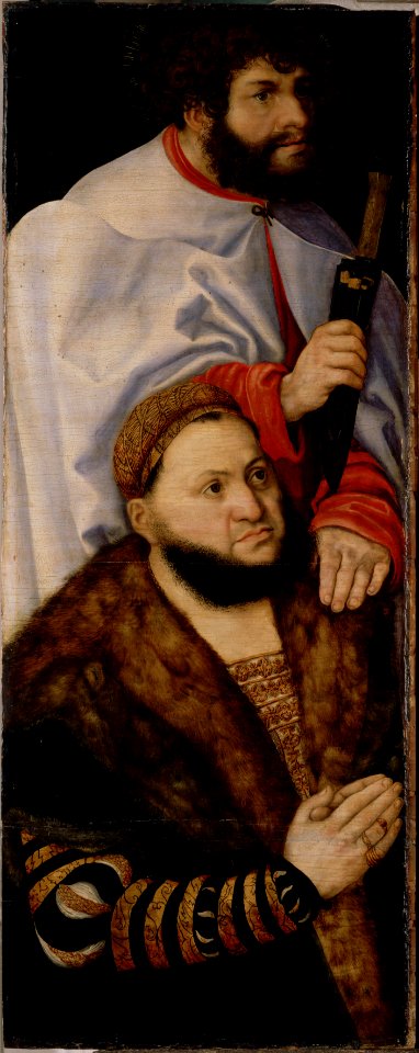 Altarpiece of the Virgin, or so-called Princes' Altarpiece (left wing) (DE AGGD 7a FR020 1993 Overall)