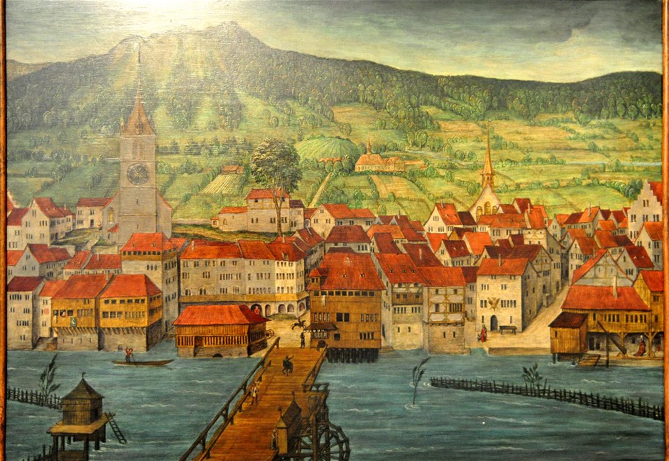 Altartafeln von Hans Leu d.Ä. (Haus zum Rech) - linkes Limmatufer 2011-08-17 15-26-46