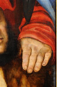 Altarpiece of the Virgin, or so-called Princes' Altarpiece (left wing) (DE AGGD 7a FR020 2010-04 Detail-012)