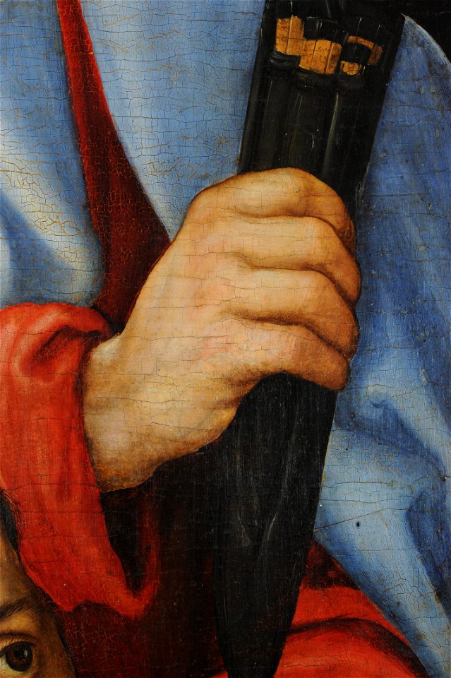 Altarpiece of the Virgin, or so-called Princes' Altarpiece (left wing) (DE AGGD 7a FR020 2010-04 Detail-011)