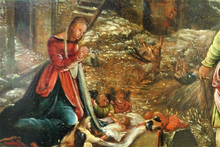 Altdorfer, Albrecht - Christi Geburt Detail - Kunsthalle Bremen