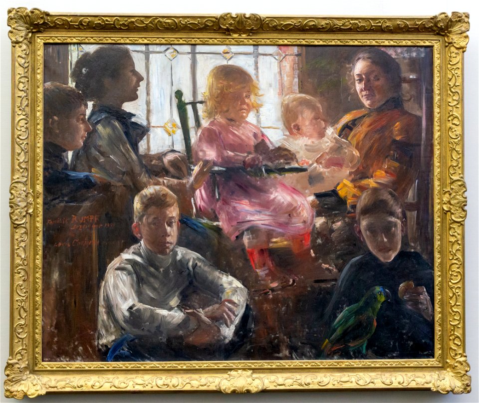 Alte Nationalgalerie-Corinth-Die Familie des Malers Fritz Rumpf DSC7981