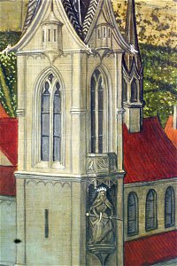 Altartafeln von Hans Leu d.Ä. (Haus zum Rech) - rechtes Limmatufer - Grossmünster - Karlsturm 2013-04-08 15-30-50