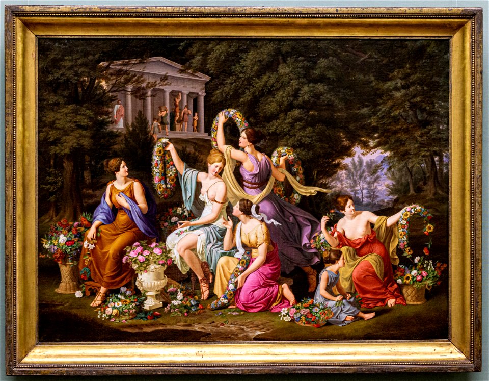 Alte Nationalgalerie-Dähling-Kranzwinderinnen DSC8170