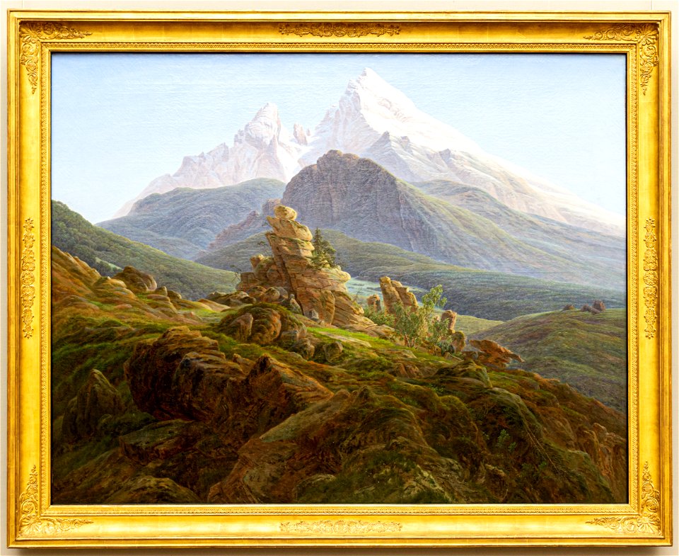 Alte Nationalgalerie-Friedrich-Der Watzmann DSC8225