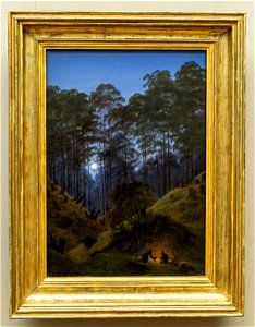 Alte Nationalgalerie-Friedrich-Waldinneres bei Mondschein DSC8246