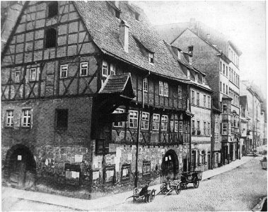 Alte Heuwaage Leipzig 1855