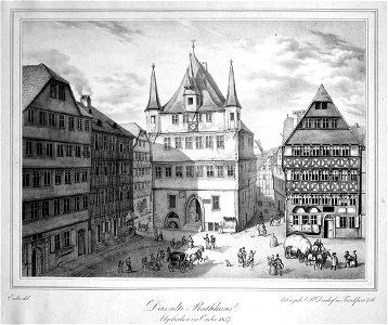 Altes Rathaus Kassel 1837