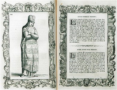 Altre donzella Persiana - Vecellio Cesare - 1860