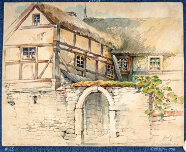 Altes Haus in Gorbitz bei Dresden