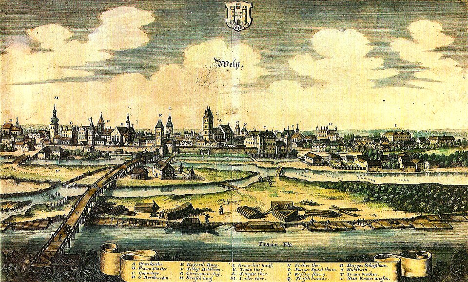 Altes Stadtbild Wels