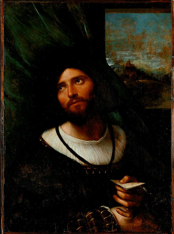 Altobello Melone - Portrait of a Young Man - 1930.187 - Harvard Art Museums