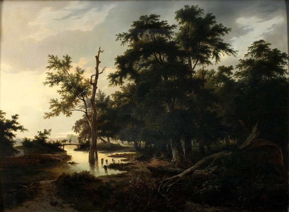 Anton Altmann - Waldlandschaft (1851)