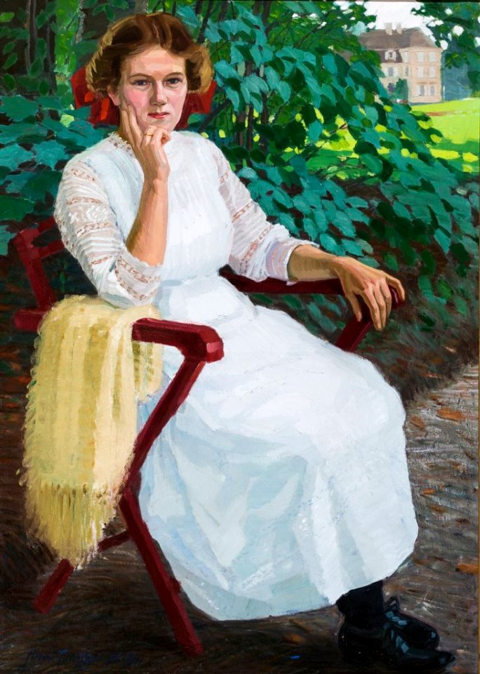 Alwin Arnegger Porträt Lydia Kick 1911