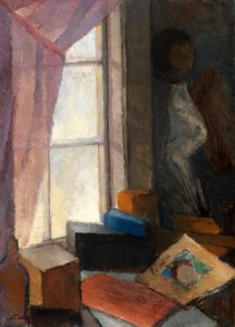 Alvar Cawén - Ikkunan äärellä - A-2013-291 - Finnish National Gallery