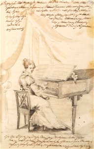 Alžbieta Maniuška (Madžarskaja). Альжбета Манюшка (Маджарская) (Č. Maniuška, 1832)